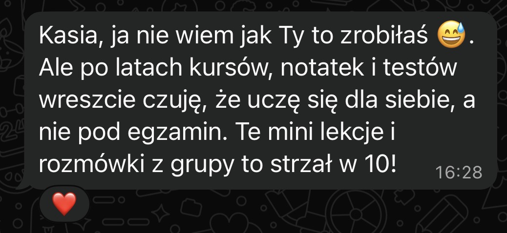 angielski opinie