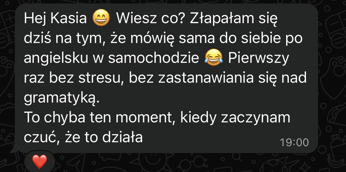 angielski opinie